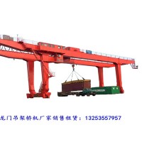 甘肃平凉龙门吊如何实现高效物料搬运