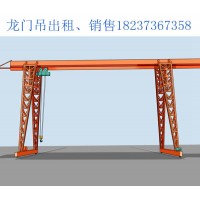 福建南平10吨单梁龙门吊出租公司 介绍其制动系统