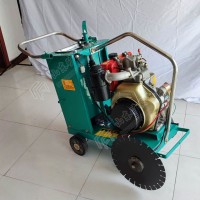 柴油马路切割机动力强劲 移动方便