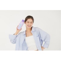 思乐得乐跃瓶女士保温水杯 316L不锈钢守护盛夏清凉