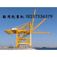 广东深圳船用起重机厂家船用起重机的幅度是如何影响其吊装能力的