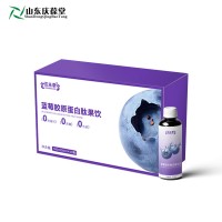 百未草蓝莓胶原蛋白果饮代加工生产厂家贴牌定制代加工山东庆葆堂