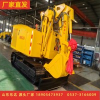 煤矿柴油版5.8吨液压挖掘机机身360°旋转无障碍破碎挖掘