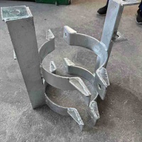 源头厂家顶杆抱箍杆用电路金具抱箍