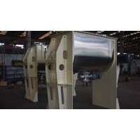 卧式螺带混合机大蒜粉末混合设备