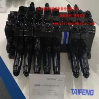 1-10 联灵活组合,泰丰 TRM 多路阀适配千种液压方案。