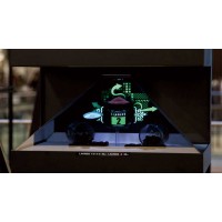 360度全息投影展柜 3D立体金字塔幻影成像 商场珠宝首饰展示柜