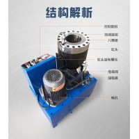 数控缩管机 胶管扣压机 油管扣管机参数详情