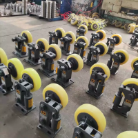 L30煤矿滚轮罐耳 三锁紧安全罐笼缓冲器
