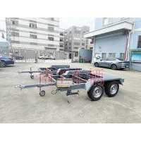 2吨ATV拖车 骨架式轻型牵引工具拖车