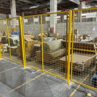 定制仓库隔离网工厂围栏原料分类成品货架隔断快递物流车间隔离网