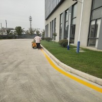 张家港厂区道路划线 装卸货区停车位划线