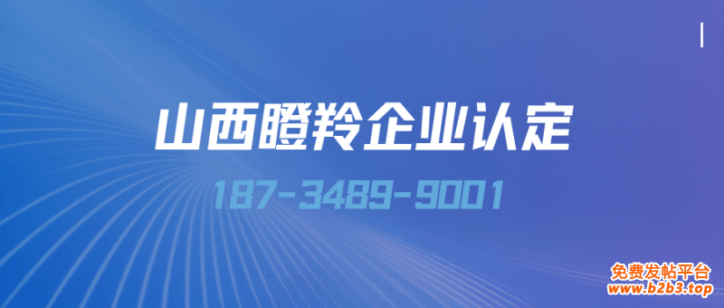 山西瞪羚企业认定