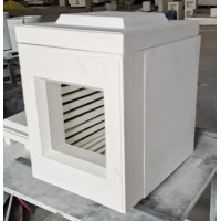 金石生产高铝纤维真空成型件 工业窑炉观察孔