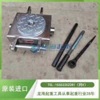 进口无尘室手摇搬运坦克车,可对设备进行前后微调整,搬运精准平稳