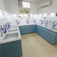 混合型内镜清洗设备高背板浸泡水槽