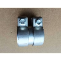 广东U型抱箍定制厂家_沧州鑫鹏机械订做双管卡箍