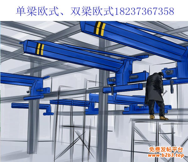 单梁欧式起重机002