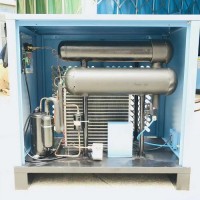 冷干机蒸发器板翅式20匹散热器铝材预冷分离蒸发器可订做 寿力冷干机蒸发器