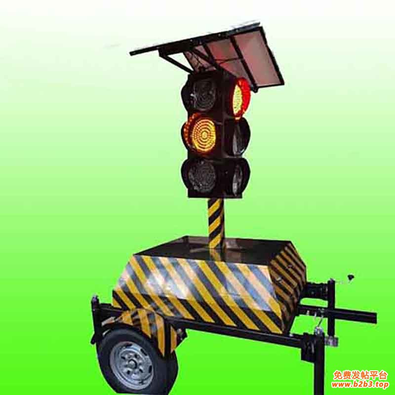 牵引式移动红绿灯