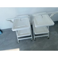 内镜转运车多层设计耐腐蚀低噪音万向轮清洁污染内镜分层放置