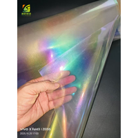 段彩PET离型膜 幻彩反光印刷膜 七彩离型膜 五彩离型膜  彩虹烫画离型膜