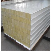 机制岩棉复合板绿色环保净化彩钢复合板阻燃防火多规格