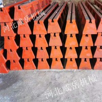 T型槽铸铁地轨 加工定制 免费设计图纸　铸铁地轨承重力强