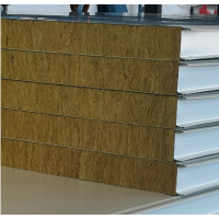 防潮岩棉夹心复合墙板多规格保温材料