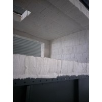 供应河北马蹄窑高温耐材硅酸铝耐火棉 耐火棉隔热模块安装