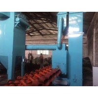 上海钢管通过式抛丸机订做厂家_兴泊铸造机械定做钢管外壁抛丸清理机
