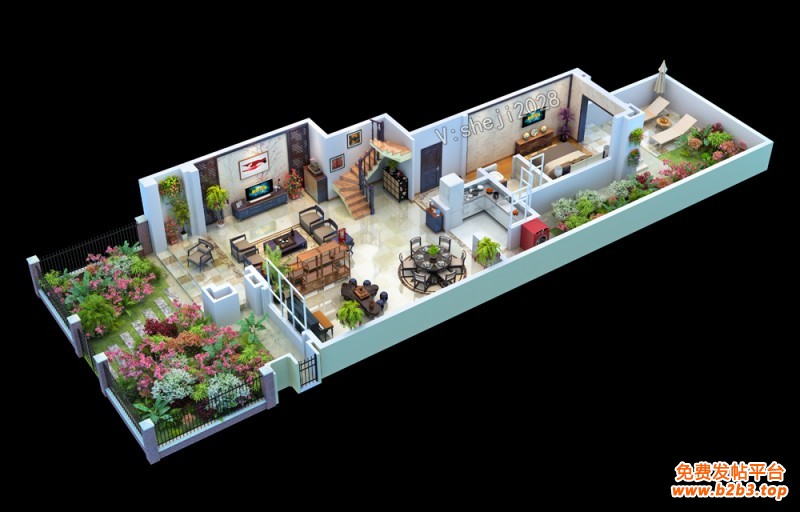 3D户型图5