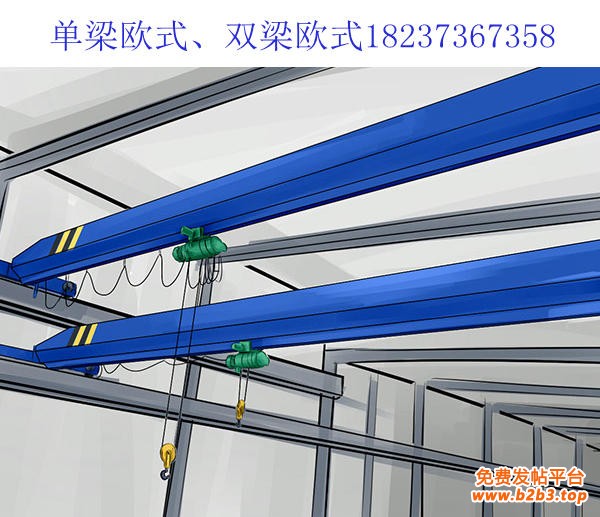 单梁欧式起重机001