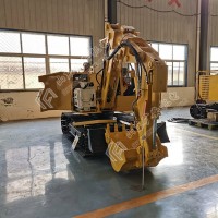 煤矿用小型挖掘机生产厂家 MWD2.0/0.12L电动液压小挖机