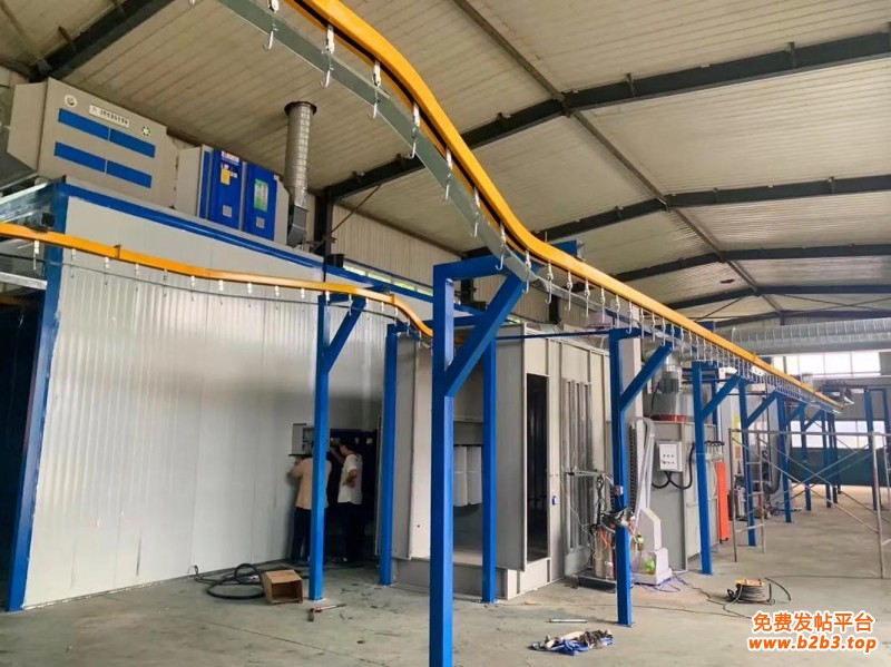 全自动喷塑流水线.1