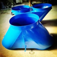 局部通风 矿用风筒分风器 CZFF-600铁质分流器