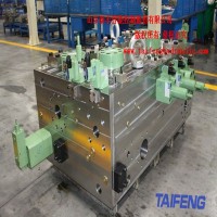 泰丰液压机阀组,35MPa 高压稳控, 大流量瞬供不衰减。