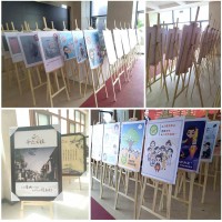 西安书画展架搭建 西安摄影展板搭建 西安喷绘桁架 西安活动庆典布置 西安仟玺广告