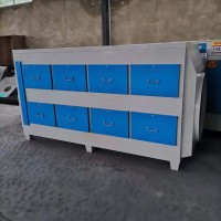 活性炭废气吸附箱有机废气处理漆雾吸附处理环保箱活性炭  吸附箱