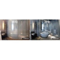 电控变色隐私膜 智能调光玻璃 定制办公室隔断 透光率高