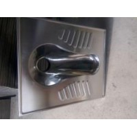 福建发泡便器订制/南皮普森金属制品公司订做水冲蹲便器