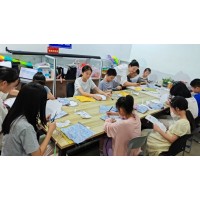 苏州三六六社会实践青少年宋锦珍珠扇DIY手工活动火热招生中