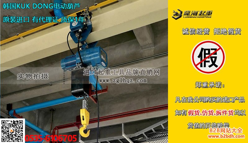 韩国KD环链电动葫芦大图