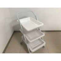 厂家包邮不锈钢清洗器械运输车四层旋转转运车支持定制