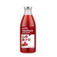 山楂果汁饮代工 规格定制oem贴牌加工厂家发货山东