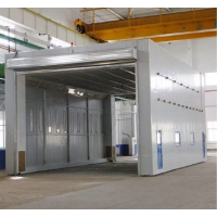 高温房喷漆房工业门生产厂家安装策划