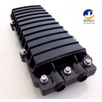 PC材质卧式迷你型塑料光缆接头盒架空光缆金具