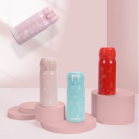 女士316不锈钢真空水杯 便携式保温杯厂家 上海思乐得