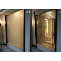 艺术玻璃电致变色 智能调光办公室专用 5+5夹胶玻璃