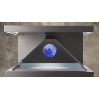 270度全息商场展柜 珠宝首饰多面展示3D全息玻璃金字塔 生产厂家